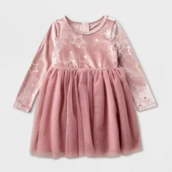 Toddler Girls' Adaptive Long Sleeve Star Velour To Tulle Dress - Cat & Jack™ Dusty Pink 7 Toddler Girls' Adaptive Long Sleeve Star Velour To Tulle Dress - Cat & Jack™ Dusty Pink -CAT & JACK Shop GUEST a196167d 2dc9 4d80 b5af c67436573066