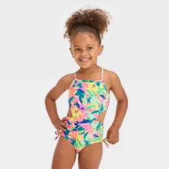 Toddler Girls' Cut Out Floral One Piece Swimsuit - Cat & Jack™ -CAT & JACK Shop GUEST a95b3786 ae93 47f6 acbc f2ee6f1fd6dc