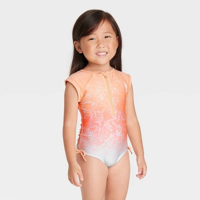 Toddler Girls' One Piece Swimsuit - Cat & Jack™ 3 Toddler Girls' One Piece Swimsuit - Cat & Jack™ - Image 3