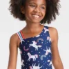 Girls' Unicorn Star One Piece Swimsuit - Cat & Jack™