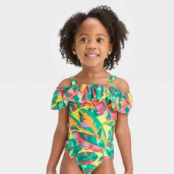 Toddler Girls' Leaf One Piece Swimsuit - Cat & Jack™ -CAT & JACK Shop GUEST ad2c20f8 fd43 4fe5 bb86 776b028a6c9f