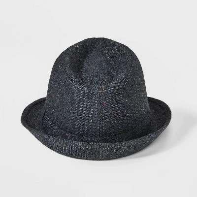 Kids' Fedora Hat - Cat & Jack™ Gray 1 Kids' Fedora Hat - Cat & Jack™ Gray