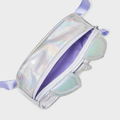 Girls' Unicorn Fanny Pack - Cat & Jack™: Shell, Zip Closure, 28" Strap, Solid Pattern 2 Girls' Unicorn Fanny Pack - Cat & Jack™: Shell, Zip Closure, 28" Strap, Solid Pattern - Image 2