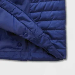 Girls' Adaptive Quilted Cape Jacket - Cat & Jack™ Navy Blue -CAT & JACK Shop GUEST b4768673 6702 4e9f b53a c18ec3ab92e6