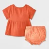 Baby Girls' Short Sleeve Gauze Short Set - Cat & Jack™ -CAT & JACK Shop GUEST b92f7b1b 83d4 4745 9f68 822fbf5b4910