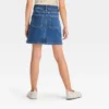Girls' Button-Front Jean Skirt - Cat & Jack™ Dark Wash -CAT & JACK Shop GUEST ba8e74b4 0e62 4f41 8303 93cda9c556a2