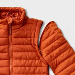 Kids' Adaptive Puffer Jacket - Cat & Jack™ Orange 5 Kids' Adaptive Puffer Jacket - Cat & Jack™ Orange -CAT & JACK Shop GUEST bbf14aff 309a 4cb7 9fc2 00d99cc008bb