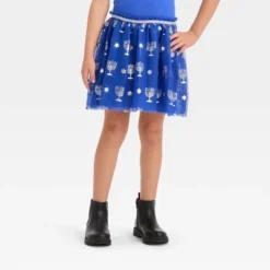 Girls' Hanukkah Tutu Skirt - Cat & Jack™ Cobalt Blue -CAT & JACK Shop GUEST bf964672 119c 4a41 a060 210e7d140581