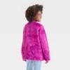 Kids' Solid Faux Fur Jacket - Cat & Jack™ Magenta 9 Kids' Solid Faux Fur Jacket - Cat & Jack™ Magenta -CAT & JACK Shop GUEST c1632fad 7471 4b52 a640 7338f63daf09