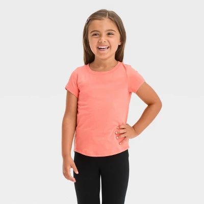 Toddler Girls' 3pk Solid Shirt Set - Cat & Jack™ Orange/Amber Yellow/Olive Green 1 Toddler Girls' 3pk Solid Shirt Set - Cat & Jack™ Orange/Amber Yellow/Olive Green