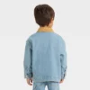 Toddler Boys' Collared Denim Jacket - Cat & Jack™ Medium Wash -CAT & JACK Shop GUEST c79a46b2 2f17 4deb a4a2 e60792c8b42e