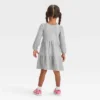 Toddler Girls' Cozy A-Line Dress - Cat & Jack™ Gray -CAT & JACK Shop GUEST c83be33e 90d8 4c98 800b be760db0881c
