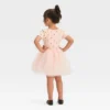 Toddler Girls' Bow-Tie Short Sleeve Knit Tulle Dress - Cat & Jack™ Pink -CAT & JACK Shop GUEST c8c6aa33 c75a 4b69 a11d 7edaf7099c6c