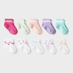 Toddler 10pk 'Fruits' Ankle Socks - Cat & Jack™ -CAT & JACK Shop GUEST c8fd5b1b 8963 4b34 b666 7b227bd72991