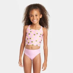 Girls' Fruit Print Midkini Set - Cat & Jack™ Light Pink -CAT & JACK Shop GUEST cc1a19ae 8bd1 4476 9ac5 6c0cde254b4a