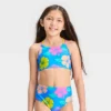 Girls' 3pc 'Happy Hibiscus' Cropped Rash Guard Swimwear Set - Cat & Jack™ -CAT & JACK Shop GUEST ccd42b4d 3c57 4754 aea5 611ef1601789