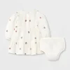 Baby Girls' Floral Embroidered Dress & Bottom Set - Cat & Jack™ Cream 5 Baby Girls' Floral Embroidered Dress & Bottom Set - Cat & Jack™ Cream -CAT & JACK Shop GUEST cf294a9e 90a7 4abe bbc4 7d52d776157f
