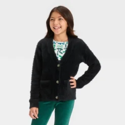 Girls' Long Sleeve Layering Cardigan - Cat & Jack™ 6 Girls' Long Sleeve Layering Cardigan - Cat & Jack™ -CAT & JACK Shop GUEST d1dca40d a888 45d6 9382 2fba84fcef82