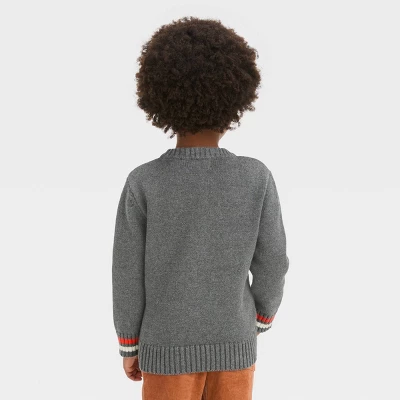 Toddler Boys' Sweater - Cat & Jack™ Heather Gray 1 Toddler Boys' Sweater - Cat & Jack™ Heather Gray