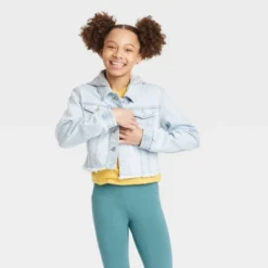Girls' Hooded Jean Jacket - Cat & Jack™ Light Wash 5 Girls' Hooded Jean Jacket - Cat & Jack™ Light Wash -CAT & JACK Shop GUEST d3c64c77 8071 4052 8b3f d4c78fb86445