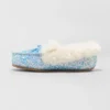 Toddler Girls' Medora Glitter Moccasin Slippers - Cat & Jack™