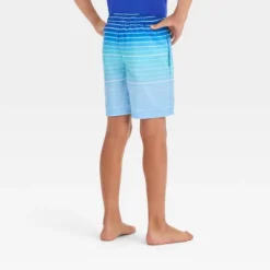 Boys' Ombre Striped Design Swim Shorts - Cat & Jack™ Blue -CAT & JACK Shop GUEST da0fafc0 8156 490b 9bd4 8a5a5a0658ed