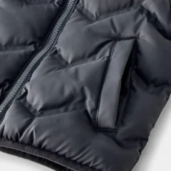 Toddler Solid Quilted Puffer Vest - Cat & Jack™ Charcoal Black -CAT & JACK Shop GUEST dbd10844 9d6e 451b 96dd 76de6e45927d