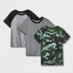 Toddler Boys' 3pk Camoflauge Short Sleeve Shirt - Cat & Jack™ Gray/Black 5 Toddler Boys' 3pk Camoflauge Short Sleeve Shirt - Cat & Jack™ Gray/Black -CAT & JACK Shop GUEST dda2e0fe 255a 4969 a060 2b259efb9109