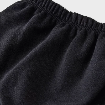 Baby 2pc Checkered Sweatshirt & Bottom Set - Cat & Jack™ Black 3 Baby 2pc Checkered Sweatshirt & Bottom Set - Cat & Jack™ Black - Image 3