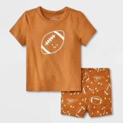 Baby Tiny Tailgator T-Shirt & Bloomer Set - Cat & Jack™ Brown 7 Baby Tiny Tailgator T-Shirt & Bloomer Set - Cat & Jack™ Brown -CAT & JACK Shop GUEST e2cd57bc beb1 4789 b398 1970348a4d2e