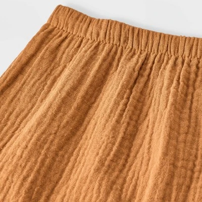 Baby Boys' Fox Printed Henley Gauze Shorts Set - Cat & Jack™ Cream 3 Baby Boys' Fox Printed Henley Gauze Shorts Set - Cat & Jack™ Cream - Image 3