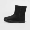 Girls' Holland Zipper Shearling Style Boots - Cat & Jack™