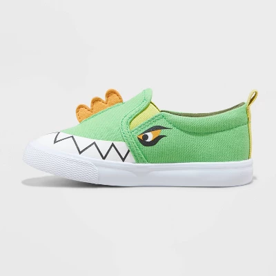 Toddler Boys' Eddy Slip-On Sneakers - Cat & Jack™ Green 1 Toddler Boys' Eddy Slip-On Sneakers - Cat & Jack™ Green