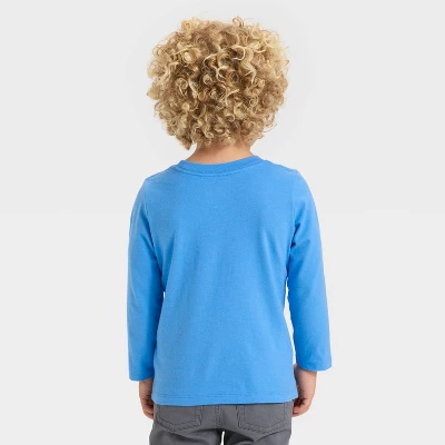 Toddler Boys' Long Sleeve Graphic T-Shirt - Cat & Jack™ 2 Toddler Boys' Long Sleeve Graphic T-Shirt - Cat & Jack™ - Image 2
