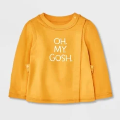 Baby Side Snap Adaptive Long Sleeve T-Shirt - Cat & Jack™ Yellow 7 Baby Side Snap Adaptive Long Sleeve T-Shirt - Cat & Jack™ Yellow -CAT & JACK Shop GUEST e7d1eaf2 9aa0 4714 b85c e2c2257b7450