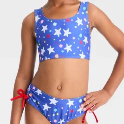 Girls' Stars & Spots Bikini Set - Cat & Jack™