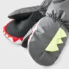 Toddler Boys' Shark Mittens - Cat & Jack™ Gray
