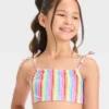 Girls' Rainbow Striped Bikini Set - Cat & Jack™ 6 Girls' Rainbow Striped Bikini Set - Cat & Jack™ -CAT & JACK Shop GUEST e952bc45 804f 4505 b218 668c5c353b91