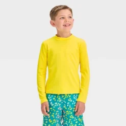 Boys' Solid Rash Guard Top - Cat & Jack™ Yellow 5 Boys' Solid Rash Guard Top - Cat & Jack™ Yellow -CAT & JACK Shop GUEST e9eea6c3 b3bc 44e7 8448 15e2944911c8