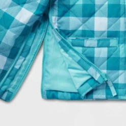 Girls' Adaptive Quilted Jacket - Cat & Jack™ -CAT & JACK Shop GUEST e9f52990 e901 4dff 9cd7 8f61ea4a6179