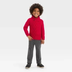 Toddler Boys' Shawl Collar Sweater - Cat & Jack™ Red -CAT & JACK Shop GUEST efe2d3c6 e534 4f6c af5c 4eb3ecd0f9a5