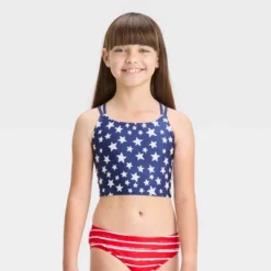 Girls' 'Americana Darling' Midkini Swimwear Set - Cat & Jack™ -CAT & JACK Shop GUEST f05e5028 a306 4052 b7fe fb4f06c8382b