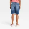Girls' Destructed Relaxed Bermuda Jean Shorts - Cat & Jack™ -CAT & JACK Shop GUEST f16ae181 59f1 40e6 a86a 366371fd9329