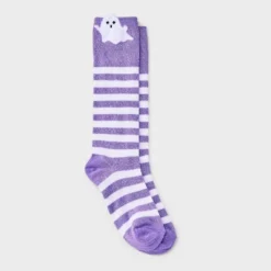 Kids' 2pk Sparkle Ghost And Striped Halloween Knee High Socks - Cat & Jack™ -CAT & JACK Shop GUEST f3d05dd9 2794 45c4 a802 c39e157a06ba