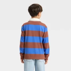Boys' Long Sleeve Striped T-Shirt - Cat & Jack™