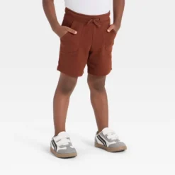 Toddler Boys' 5pk Knit Shorts - Cat & Jack™ White/Green/Blue