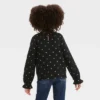Girls' Long Sleeve Gold Foil Bow Woven Shirt - Cat & Jack™ Black -CAT & JACK Shop GUEST f7d62c51 0aa8 49ca 93db 35af85b1f4b5