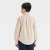 Boys' Long Sleeve Button-Down Dress Shirt - Cat & Jack™ Beige -CAT & JACK Shop GUEST fb60698e 834d 4a7b b7fc 2b169e3e62ea