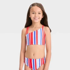 Girls' 2Pc Multi Striped Bikini Set - Cat & Jack™ 5 Girls' 2Pc Multi Striped Bikini Set - Cat & Jack™ -CAT & JACK Shop GUEST fb808b1a 8a82 49ae 911a 66a68a168c94