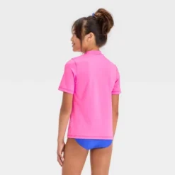 Girls' Butterfly Printed Rash Guard Swim Top - Cat & Jack™ Pink -CAT & JACK Shop GUEST fe7298a3 543c 4136 888c 8e22e9452d0b